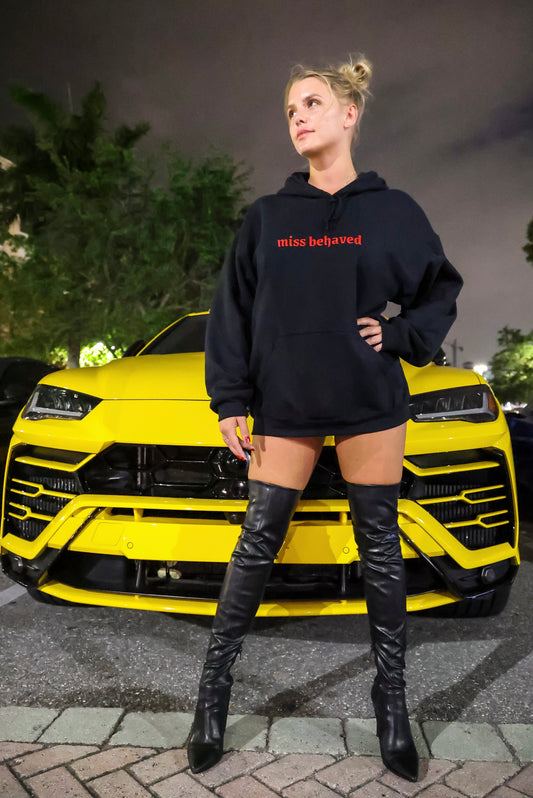 miss behaved hoodie