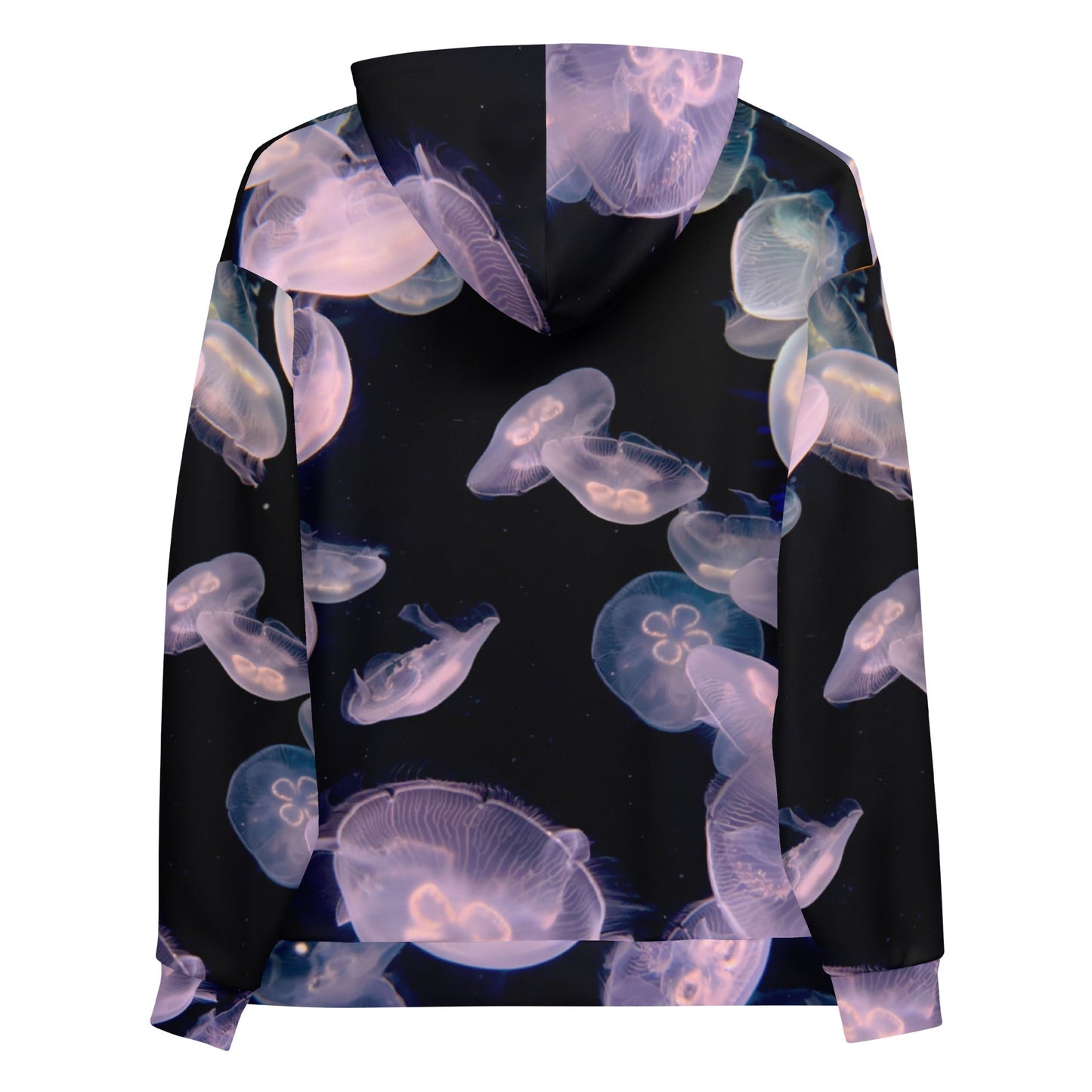all-over print jellyfish hoodie