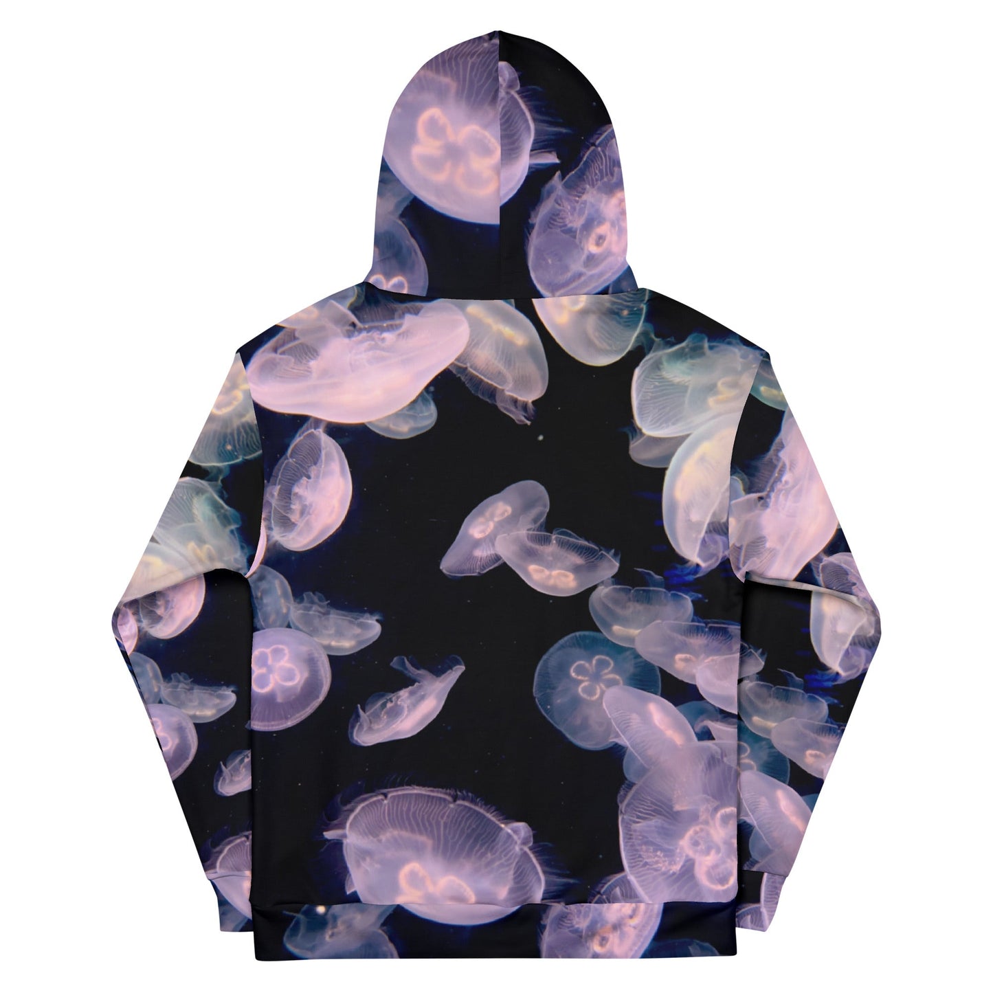 all-over print jellyfish hoodie