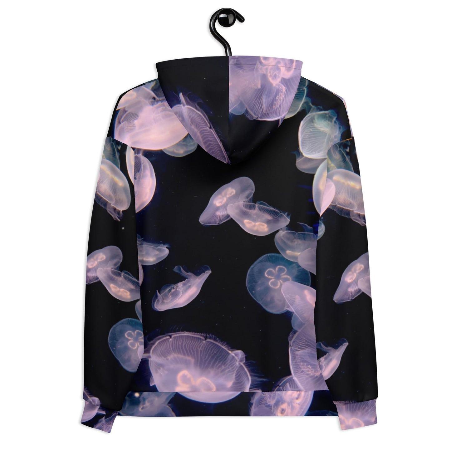 all-over print jellyfish hoodie