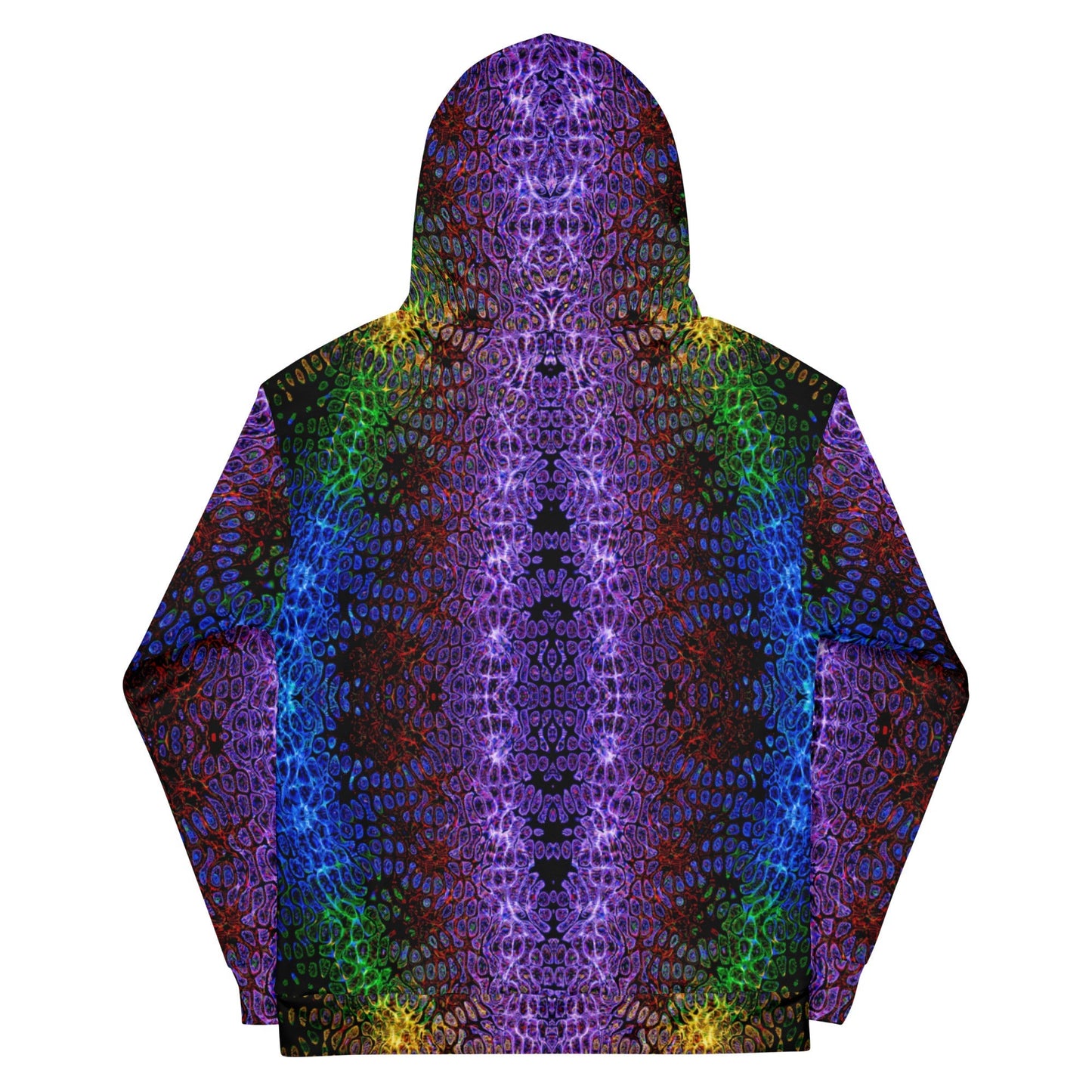 all-over print festival hoodie