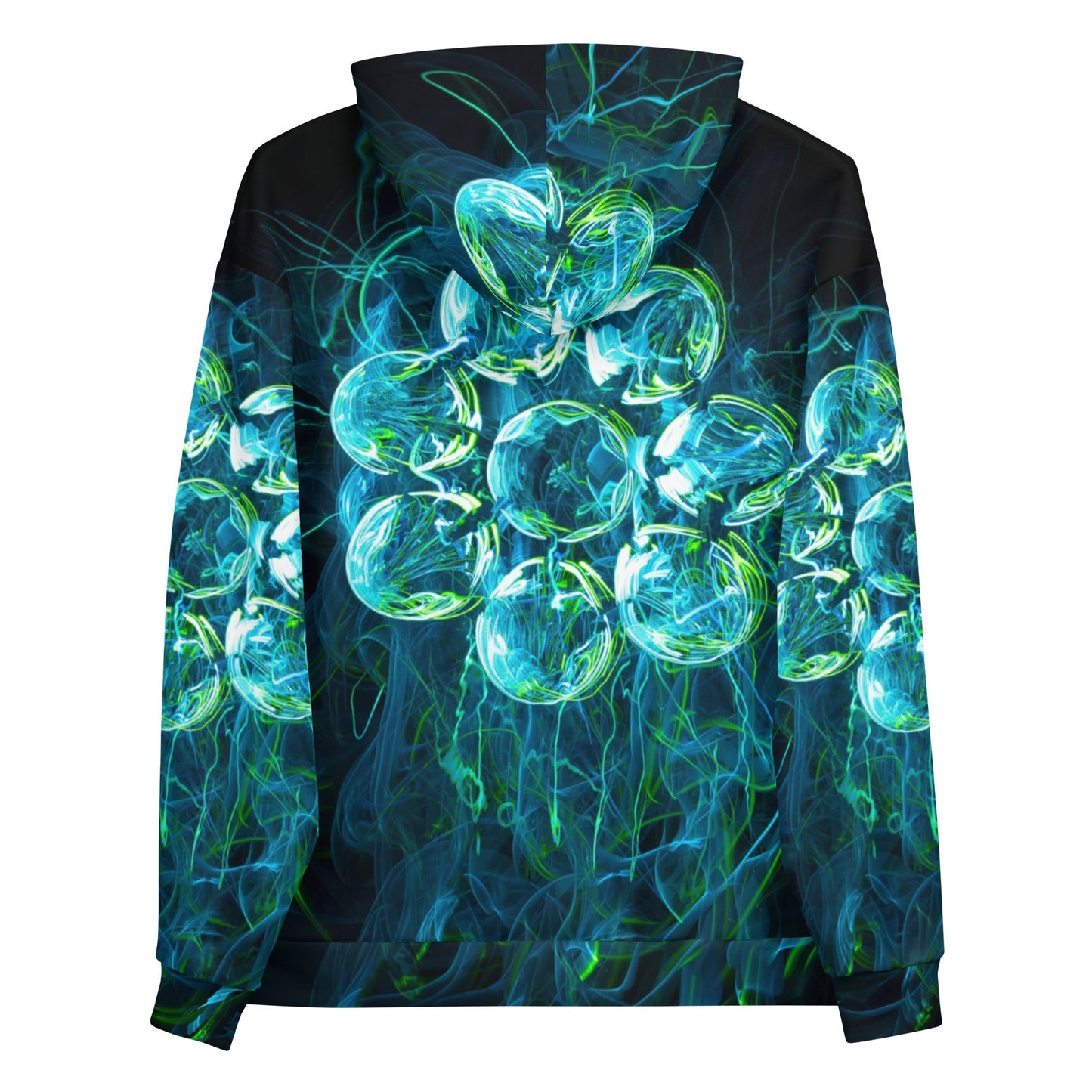 all-over print festival hoodie
