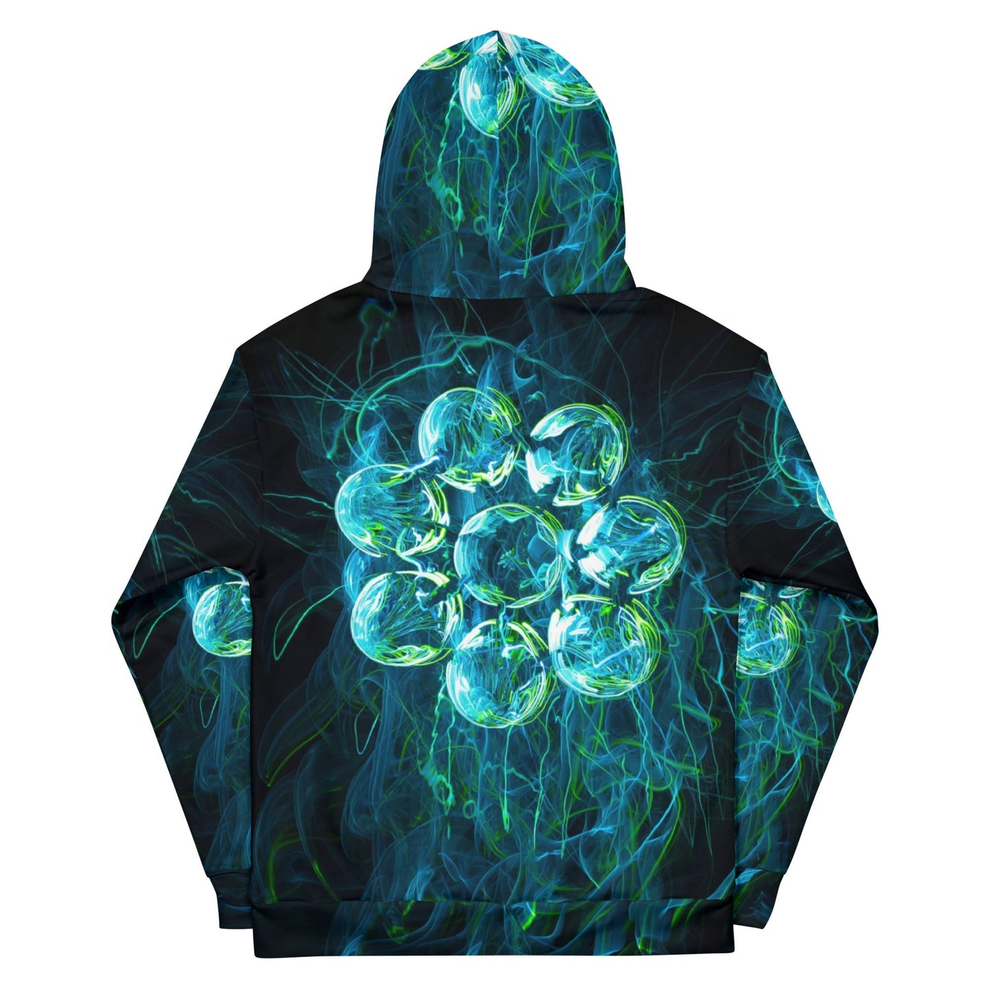 all-over print festival hoodie