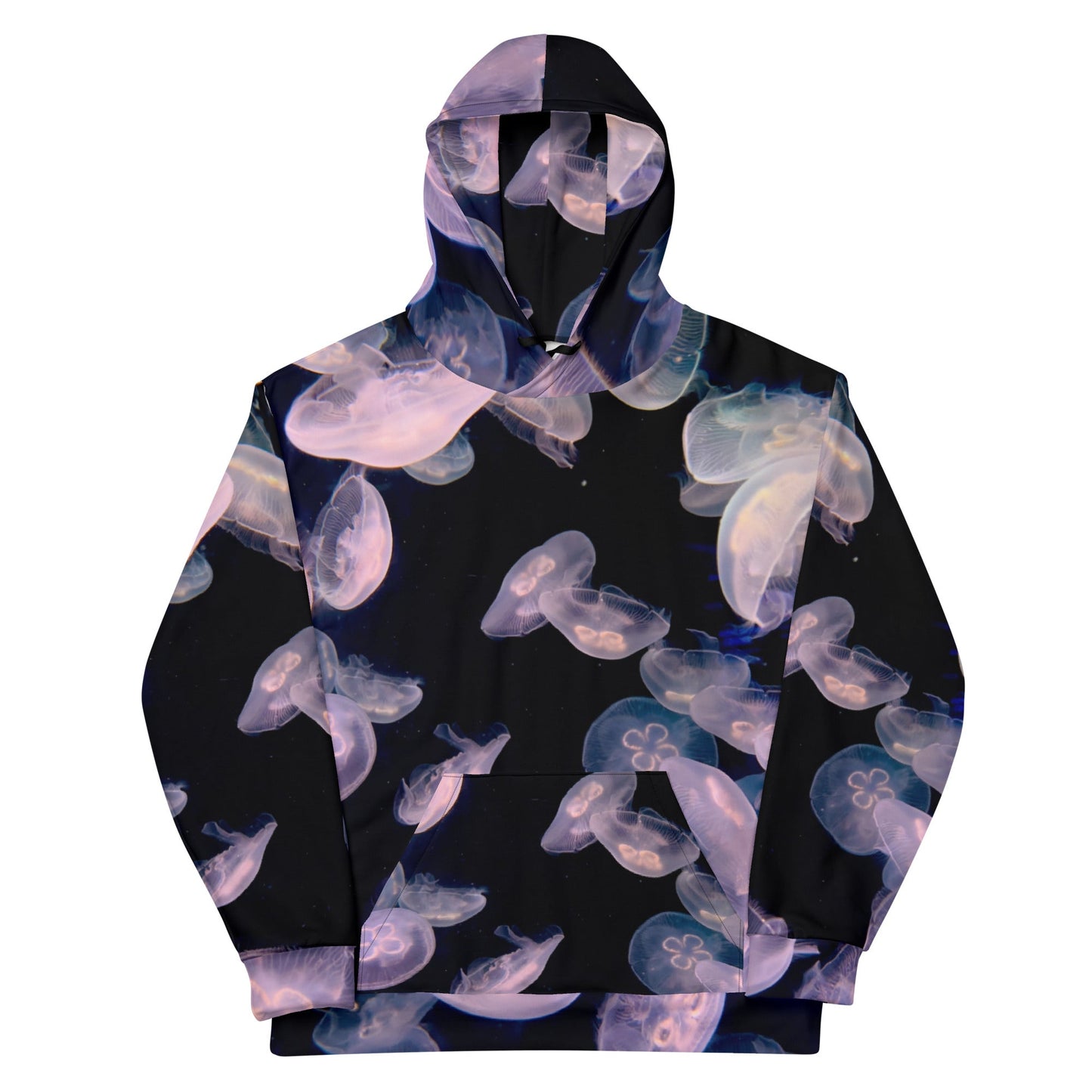 all-over print jellyfish hoodie