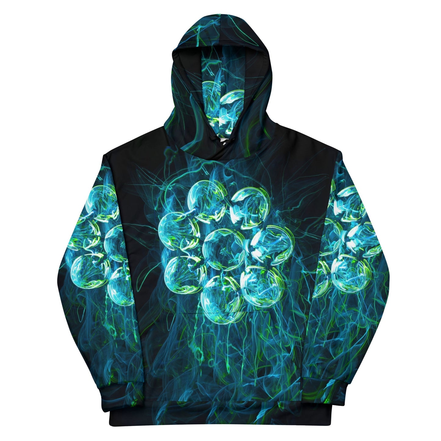 all-over print festival hoodie