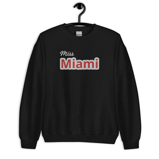 miss miami sweatshirt