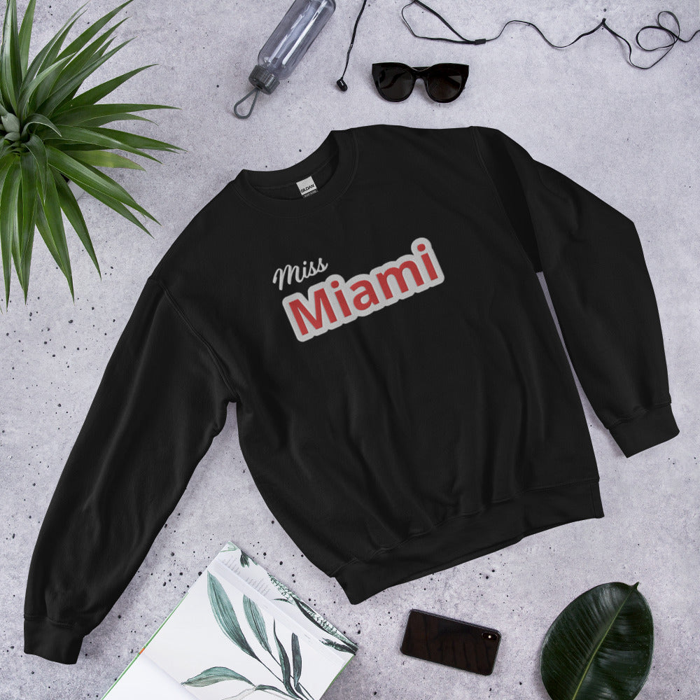 miss miami sweatshirt