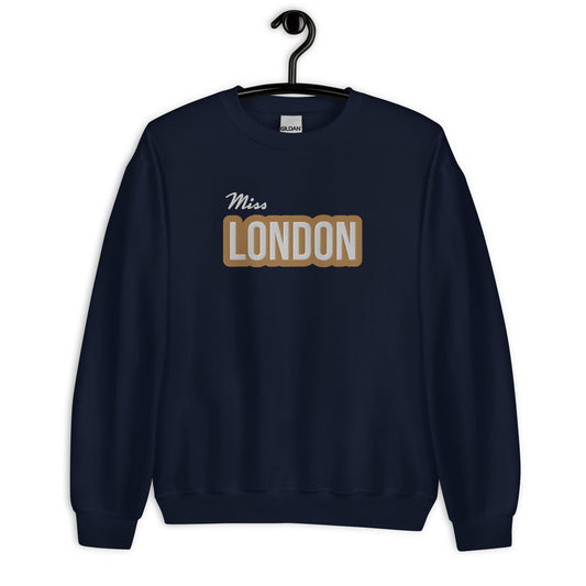 miss london sweatshirt