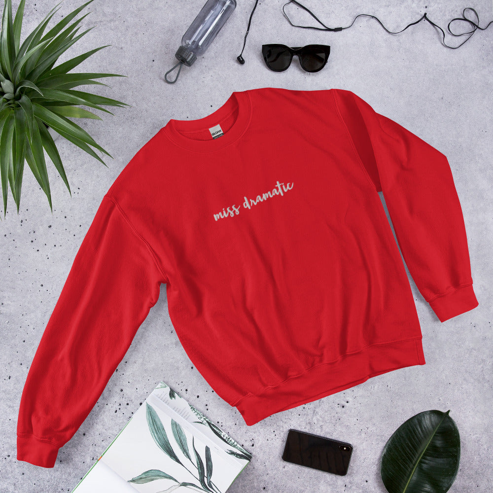 miss dramatic sweatshirt