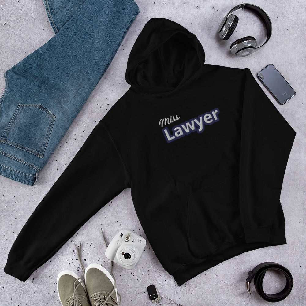 miss lawyer hoodie