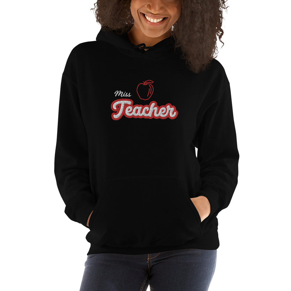 miss teacher hoodie
