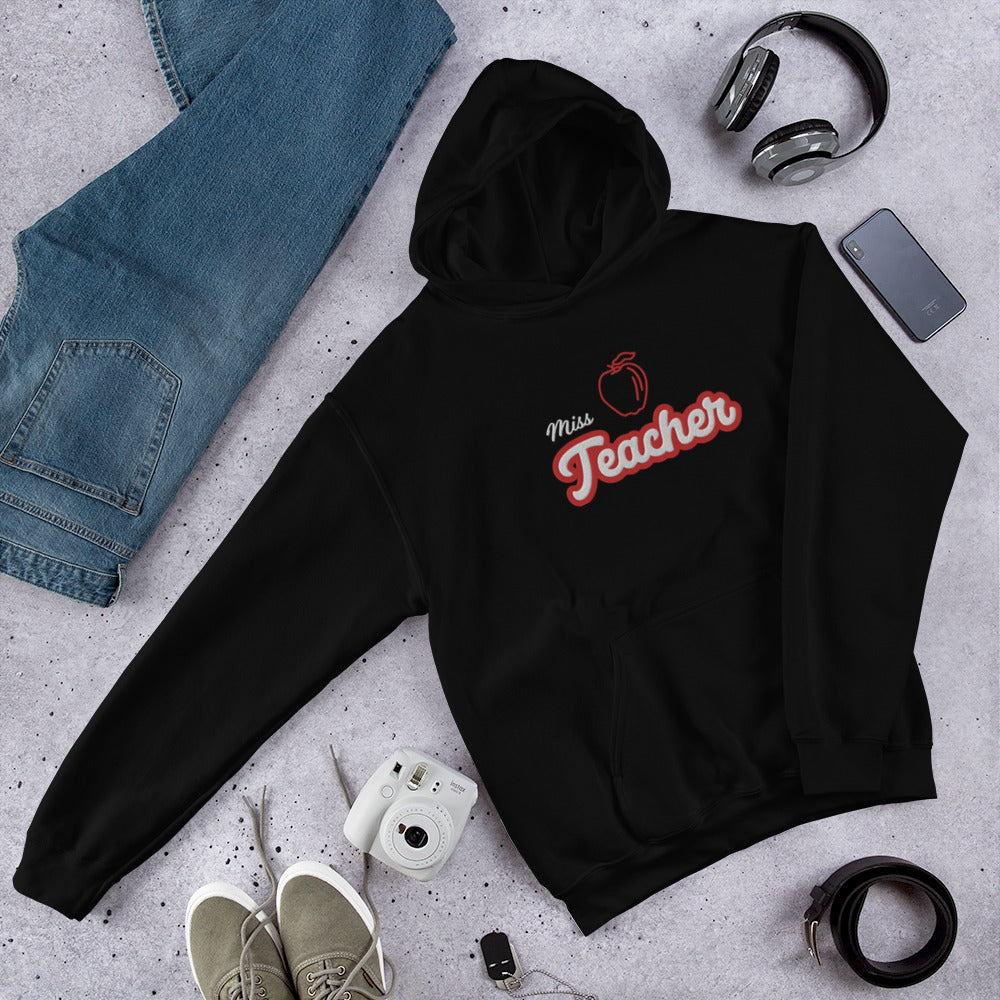 miss teacher hoodie